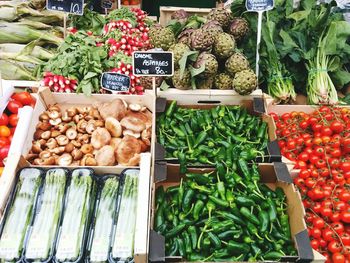 Full frame shot of food for sale