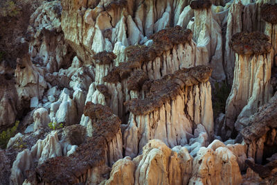 Full frame shot of rock formation