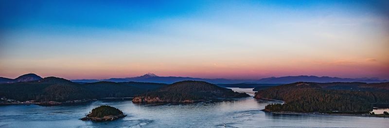 Scenic view of calm sea