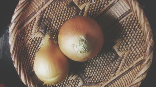 Close-up of fruits in basket