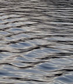 Full frame shot of rippled water