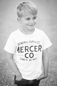 Portrait of a smiling boy