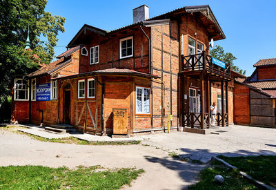 House against sky