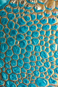 Full frame shot of bubbles in swimming pool