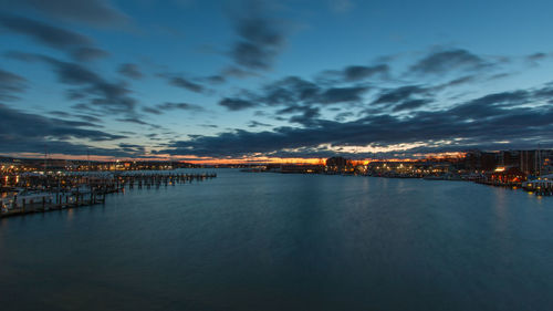 Before sunrise clouds 