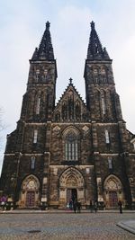 Low angle view of cathedral against sky