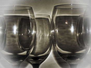 Close-up of wine glass