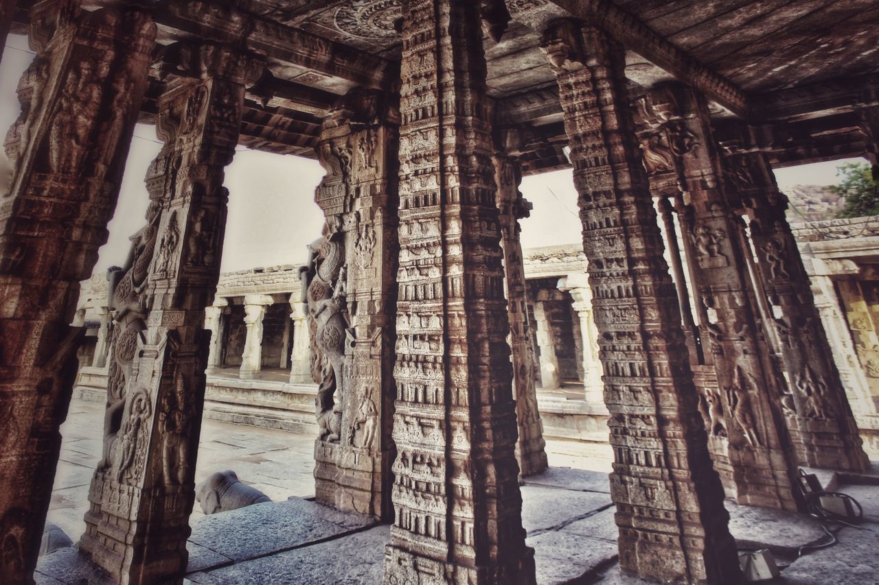 ARCHWAY OF OLD BUILDING