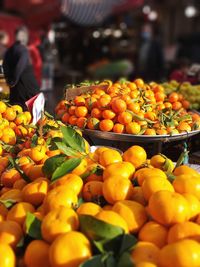 Fruits for sale at market stall