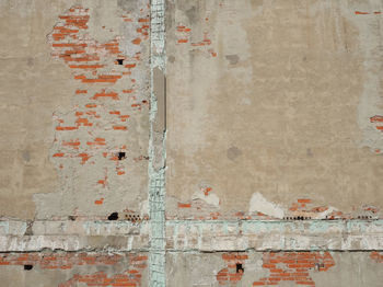 Full frame shot of weathered wall