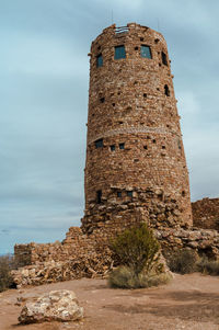 Low angle view of old building