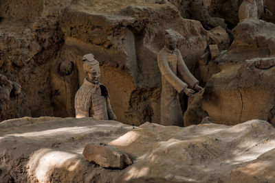 Statue of rock formation