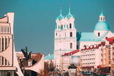 Buildings in city