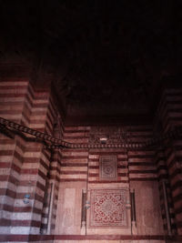 Low angle view of historical building