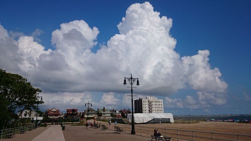 Panoramic view of city