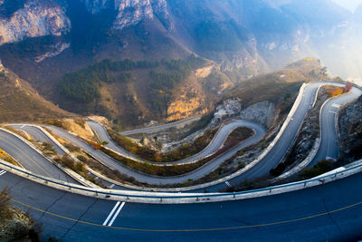 Aerial view of landscape