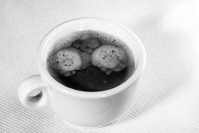 Close-up of coffee on table