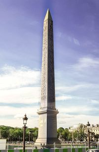 Low angle view of monument