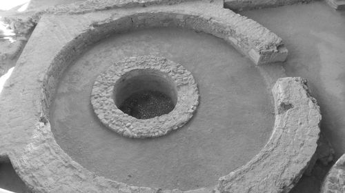 Close-up of object on wall