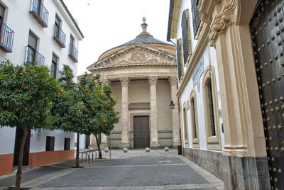 Street amidst buildings in city