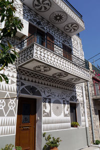 Low angle view of building against sky