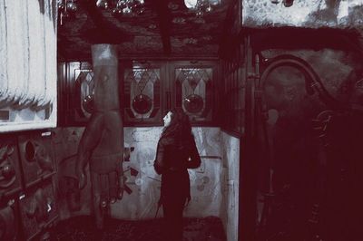 Close-up of built structure