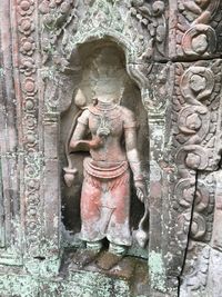 Close-up of buddha statue