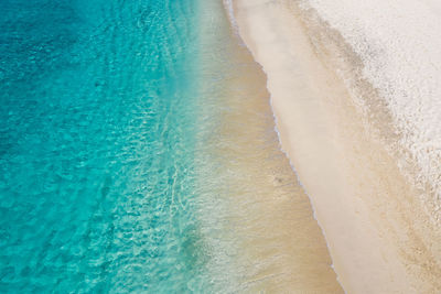 Aerial view of beach