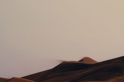 View of a desert