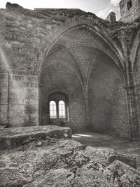 Arch of old building