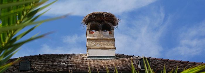 Low angle view of traditional building against sky