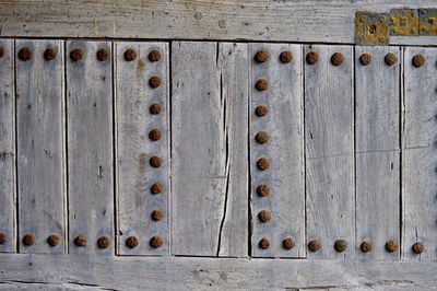 Close-up of rusty metal