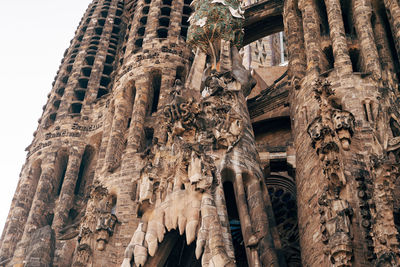 Low angle view of a temple