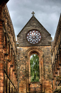 Low angle view of cathedral against sky