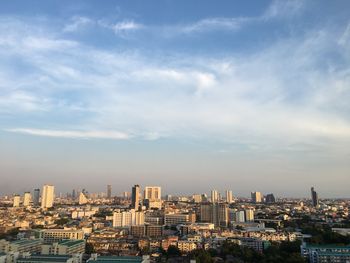 Cityscape against sky