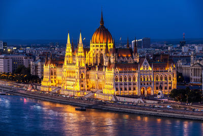 The hungarian parliament building, budapest