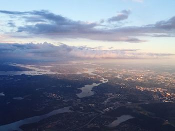 Aerial view of cityscape