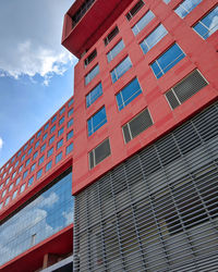 Low angle view of building against sky