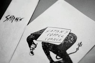 Close-up of text on paper