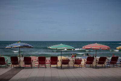 Grand plage in biarritz, atlantic ocean 