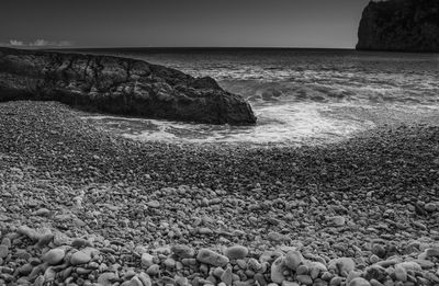 Rocks on beach