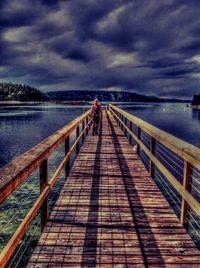 Pier on jetty