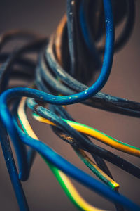 Close-up of cables