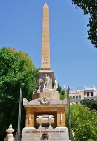 Statue of historical building