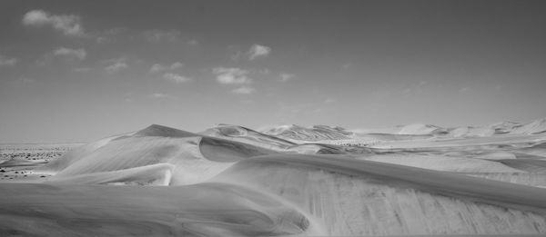 View of a desert