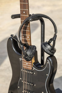 Close-up of guitar