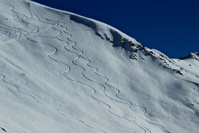 Snowcapped mountain against sky