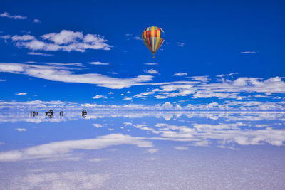 A superb view of uyuni salt lake