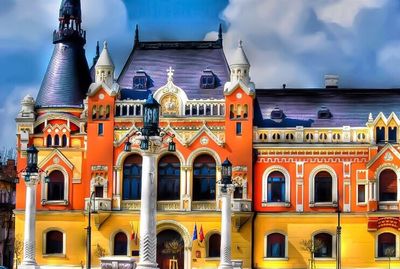 Building against sky