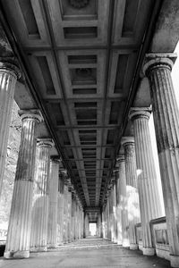 View of corridor of building